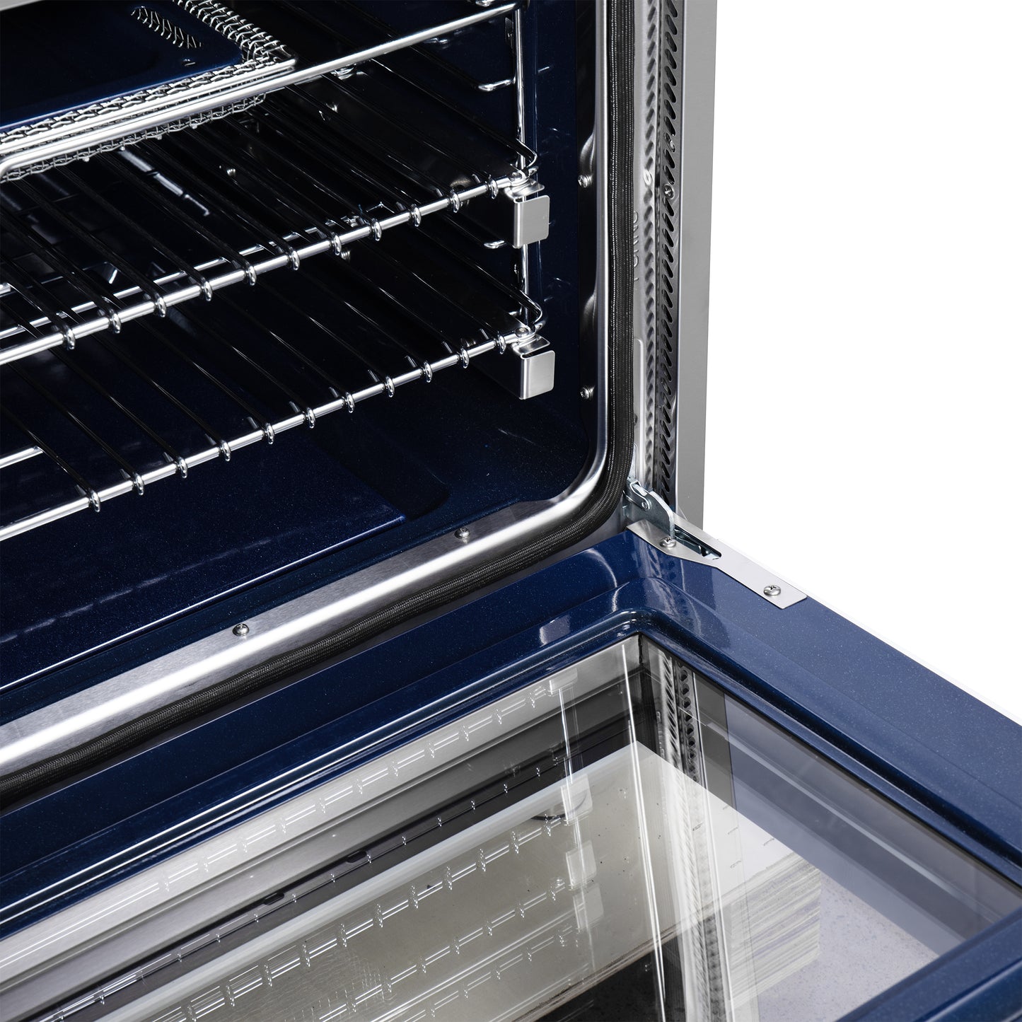 Forno Massimo 36 Inch Freestanding Dual Fuel Range in White with Antique Brass Accessories, 6 Burners, 5.36 cu. ft. Convection Oven