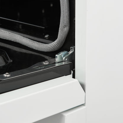 Forno Paolo 30-Inch Freestanding Electric Range, White, 4.38 cu.ft, True Convection Oven, Energy Efficient