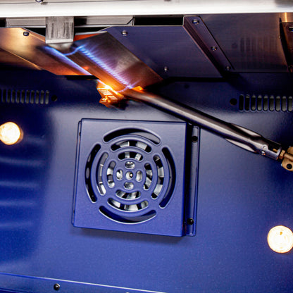 Forno Massimo 36-Inch Freestanding French Door Gas Range, 6 Burners, Convection Oven, Energy Efficient