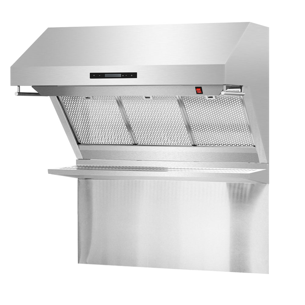 Forno Savona 36-Inch Wall Mount Range Hood, Hybrid Filters, Backsplash Included