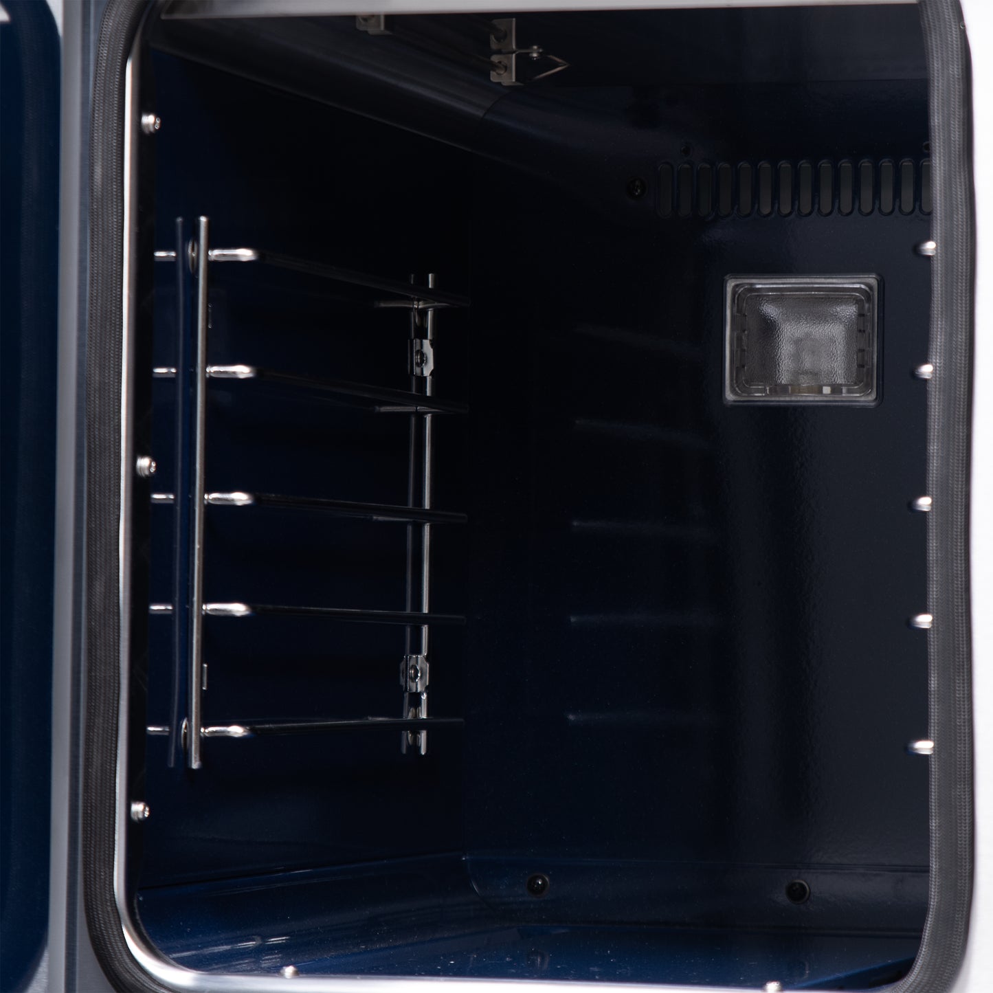 Forno Capriasca 48-Inch Black Freestanding French Door Gas Range, 8 Burners, Convection Oven, Energy Efficient