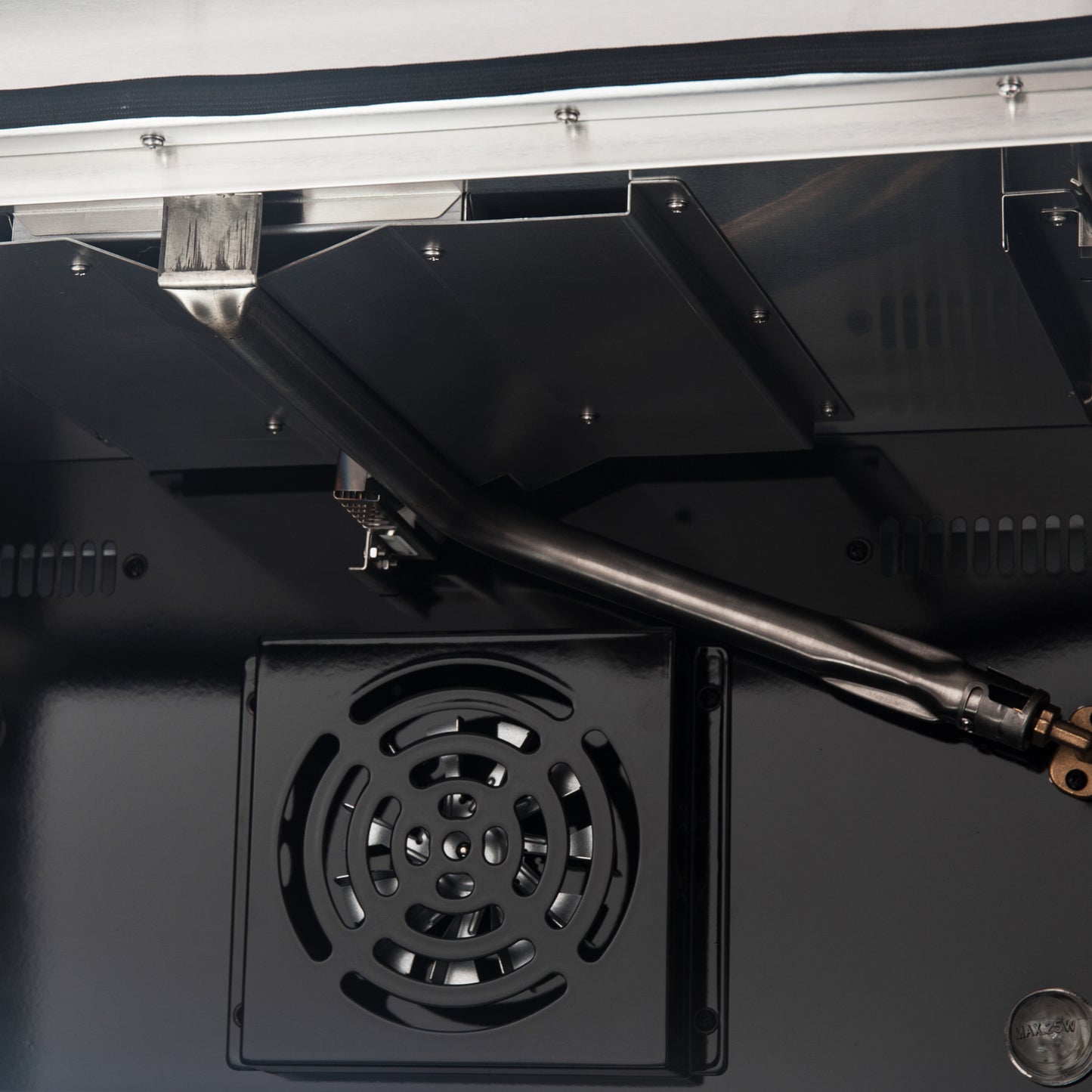 Forno Galiano 36-inch Freestanding Gas Range in White with Antique Brass Design, 6 Burners, 83,000 BTU, 5.36 cu.ft. Convection Oven