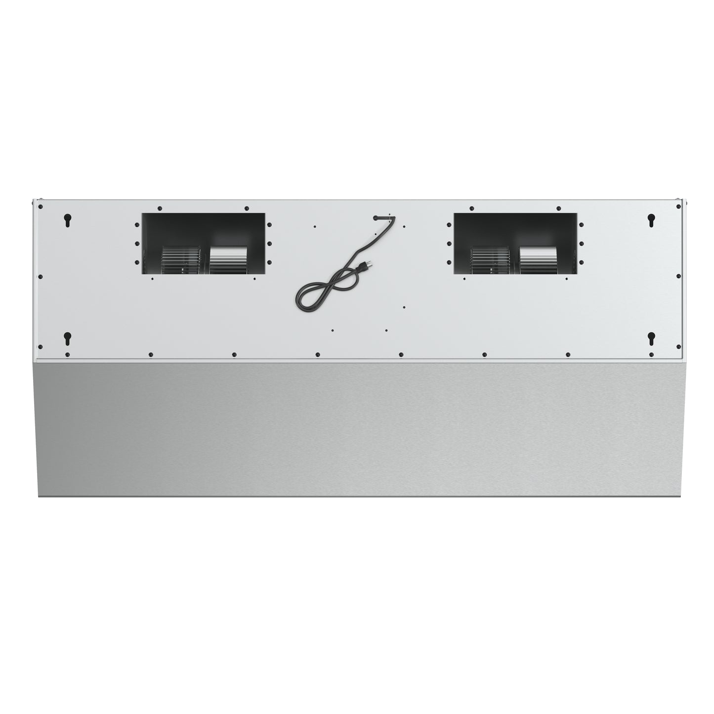 Forno Palazzo 48-Inch Wall Mounted Range Hood, Stainless Steel, Heavy Duty Baffle Filters, Remote Control