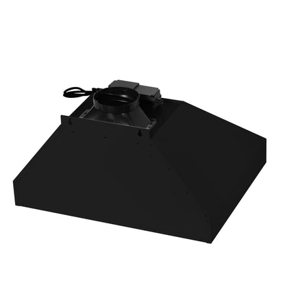 Forno Aria 30 Inch Wall-Mounted Range Hood in Black