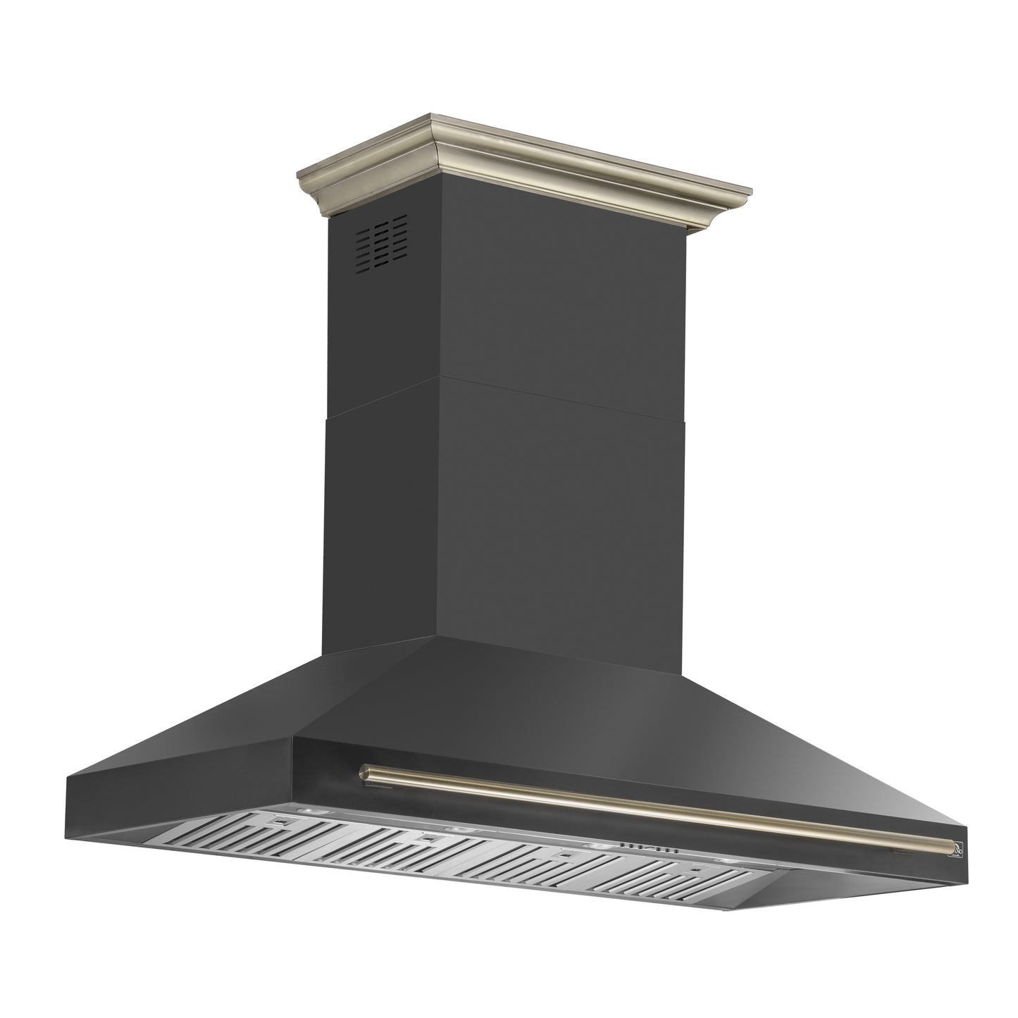 Forno Aria 60 Inch Wall-Mounted Range Hood in Black