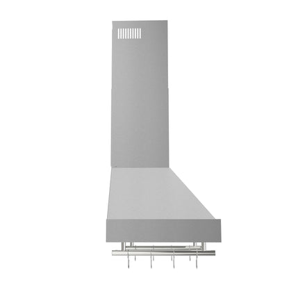 Forno Venezia 30 Inch Wall-Mounted Range Hood with Touch Controls and Baffle Filters