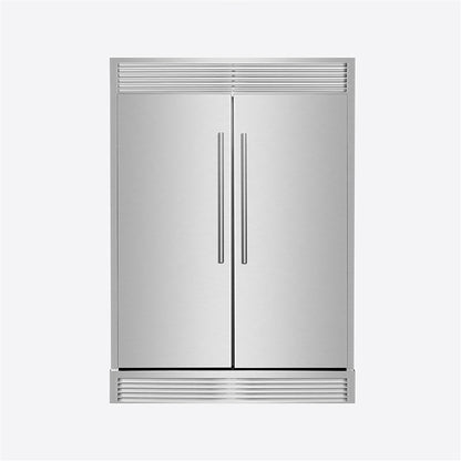Forno Maderno 2-28-Inch Wide Convertible Refrigerator/Freezer, Decorative Trim, 27.2 cu.ft, 84-Inch High, ENERGY STAR Certified
