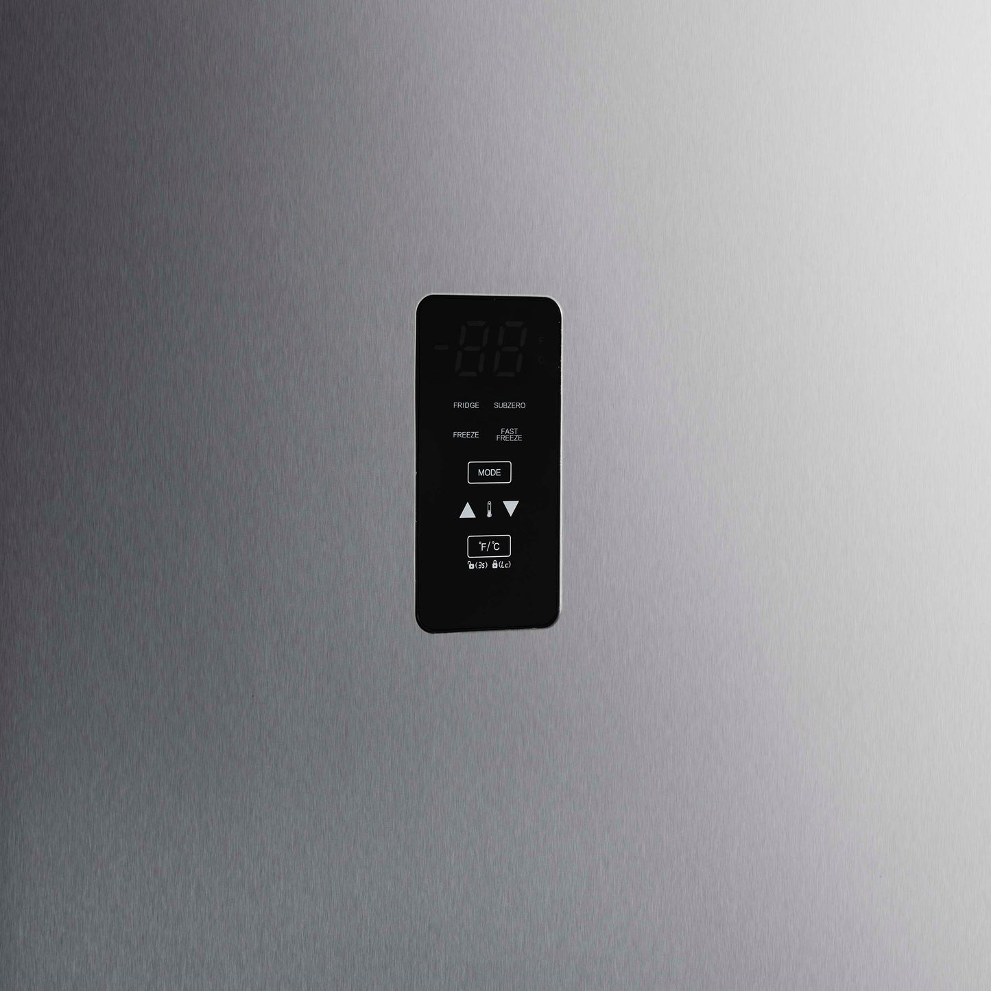 Forno Fortezza 60 Inch Convertible Refrigerator/Freezer with Trim Grill, Stainless Steel, Total No Frost, with Automatic Ice Maker