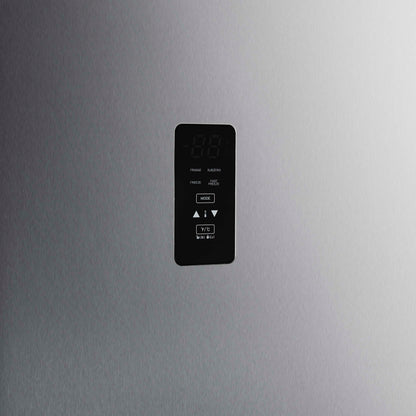 Forno Fortezza 60 Inch Convertible Refrigerator/Freezer with Trim Grill, Stainless Steel, Total No Frost, with Automatic Ice Maker